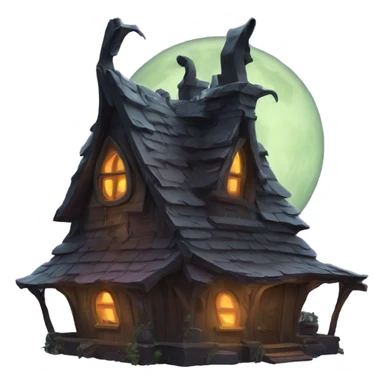 mystical witch house sticker