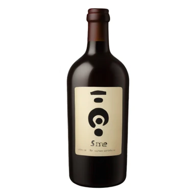 Sine Qua Non wine bottle sticker