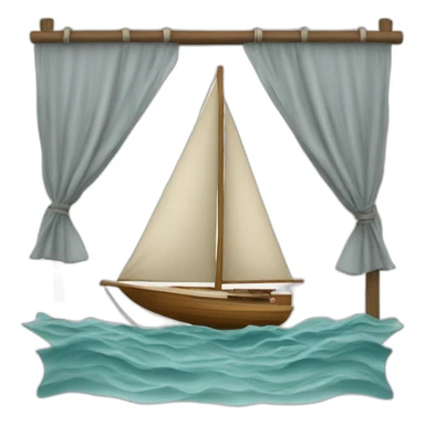 Voilier sous voile  sticker