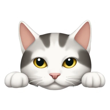 Gato durmiendo  sticker