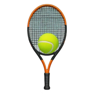 new year tennis ball sticker