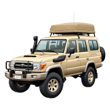 landcruiser 79 series - Toyota (Model Year: 2008) (Iconic colour: sand) sticker