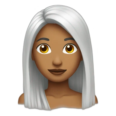 Yogini Browser hair sticker