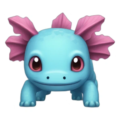 minecraft blue axolotl sticker