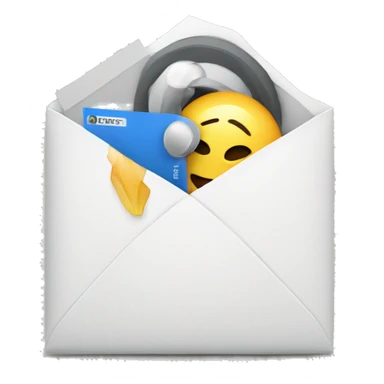 email being sent out sticker