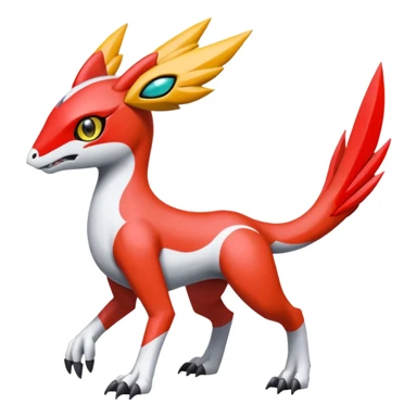 Meloetta-Latias-Peppercat-Wargreymon-Protogen-Pokémon-Digimon-Fakémon-fusion-hybrid-creature sticker