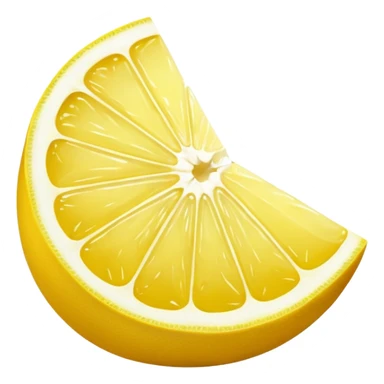 lemon wedge
 sticker