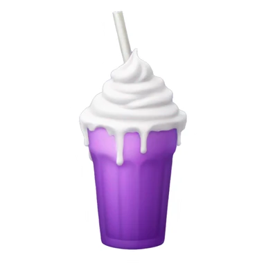 purple milkshake  sticker