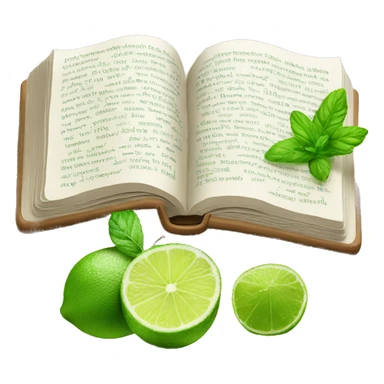 book summary with mojito sticker