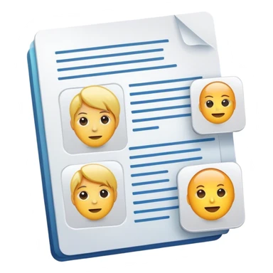 A File that contains User Persona data sticker