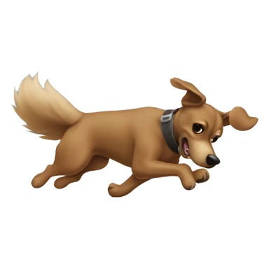 Anvil with dog jumping  sticker