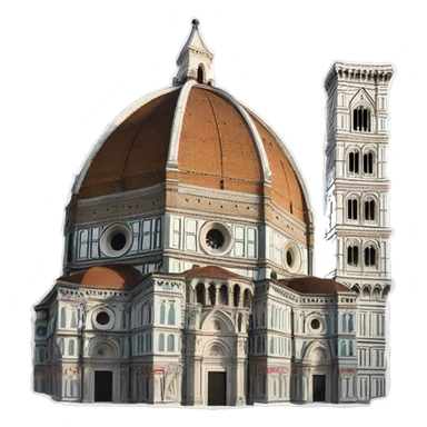 Firenze dome italy sticker