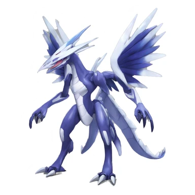  Cool Edgy Shiny Godly Digimon-Genesect-Dialga-Reptile full body sticker