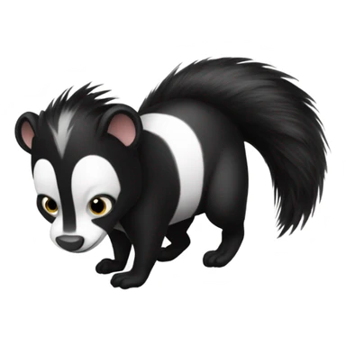 Drunk skunk sticker