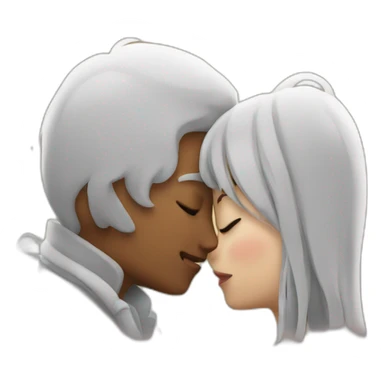 kiss with Praise sticker
