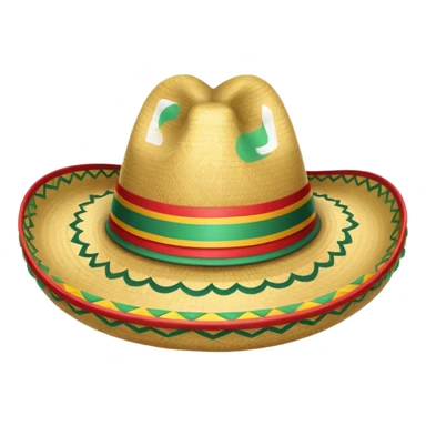 mexican sombrero sticker