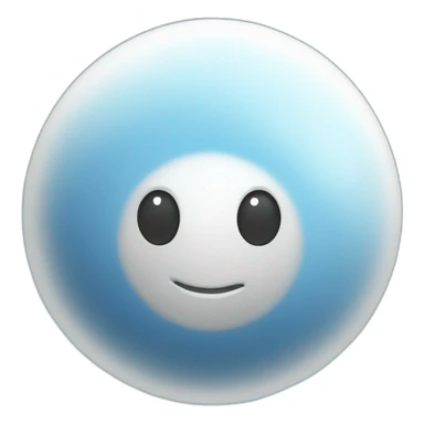 energy-ball-white-blue-halo sticker