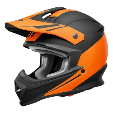 Casque moto cross sticker