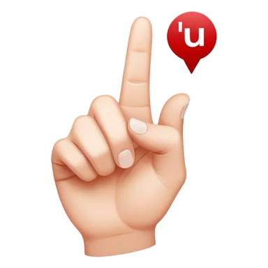 pointing finger towards viewer with YOU text sticker