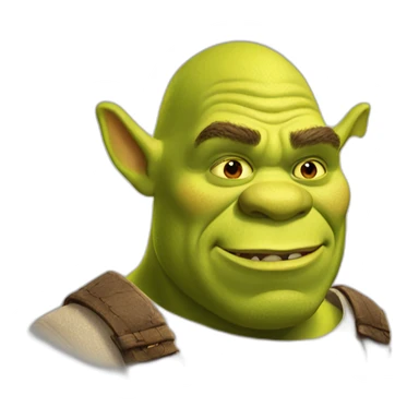 Shrek the ogre sticker
