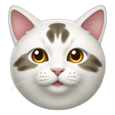 Japanese cat sticker