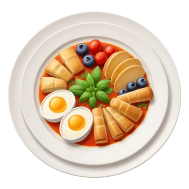 french dishes sticker