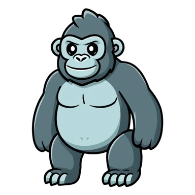gorilla sticker
