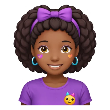 TWITCH EMOTES KAWAII BLACK GIRL sticker