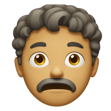 Guy salivating  sticker