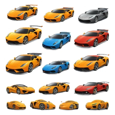 Supercars sticker