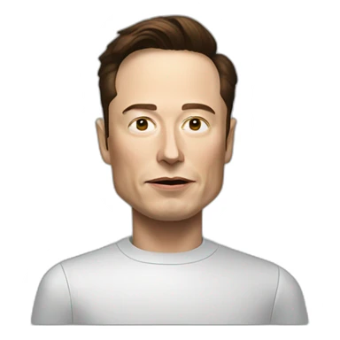 dead elon musk sticker