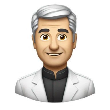 Shavkat Mirziyoyev with like sticker