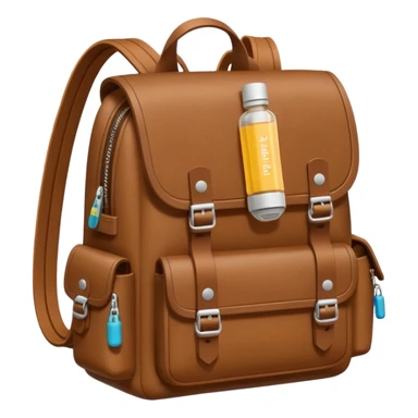 EpiPen in backpack purse sticker