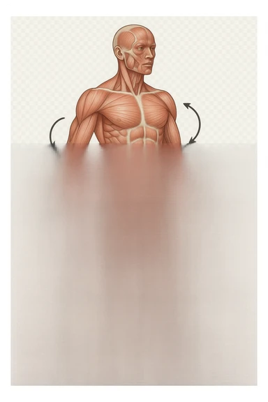 MOBILITà ARTICOLARE DI UN CORPO UMANO ANATOMICO sticker