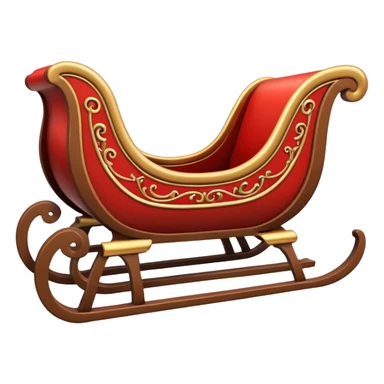 sleigh sticker