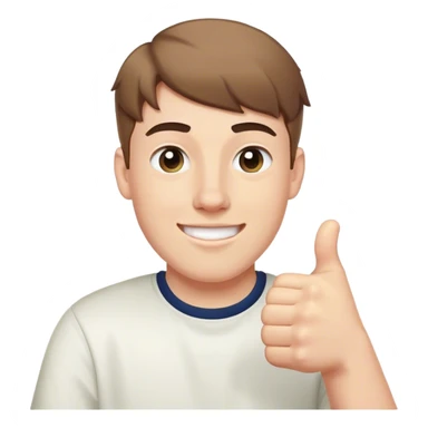 mrbeast thumbs up sticker