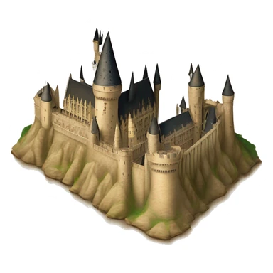 The Marauder's Map is a magical parchment that shows the layout of Hogwarts Castle, including secret passages and the location of people within its grounds, marked with moving dots. sticker