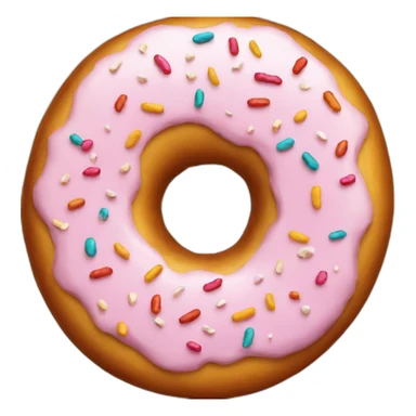 sugar donut sticker