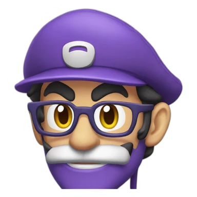 waluigi sticker