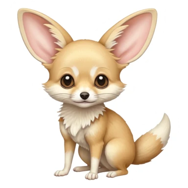 Fennec-Fox-Jerboa-Gerbil-chihuahua-hybrid, full body sticker