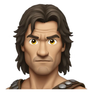 Conan the barbarian sticker