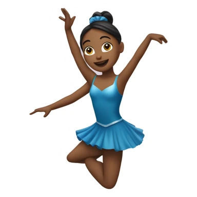 Une danseuse étoile sticker