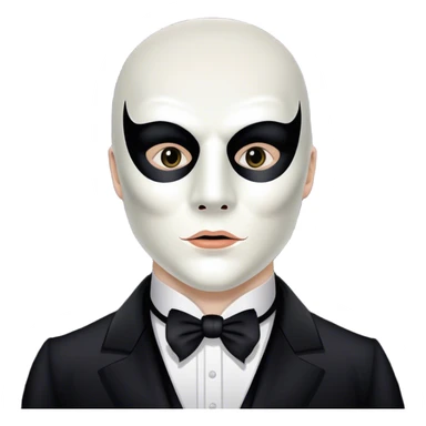 Phantom of the opera sticker