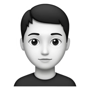 balck and white photosession sticker