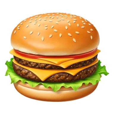 Burguer sticker
