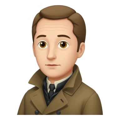 Johann Gottlieb Fichte three-quarter view sticker