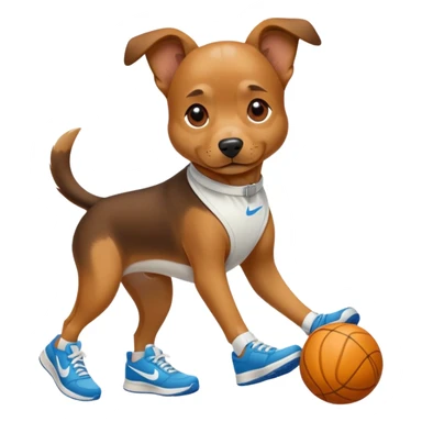 Q se vea más animado y q sus tres patas tengan zapatillas nike sticker