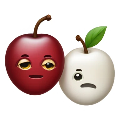 Cherry and vanilla  sticker