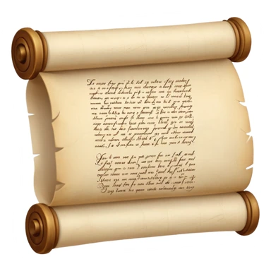 Marriage Vows (Scroll) sticker