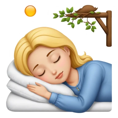 Country girl sleeping  sticker